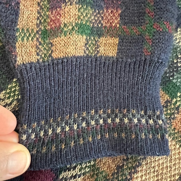 The Italian sweater.co Wool blend made in Italy grandpa sweater Sz XL - Picture 7 of 7